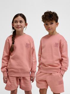 Rückansicht von hummel hmlCLEAN SWEATSHIRT Funktionssweatshirt Kinder ROSE DAWN