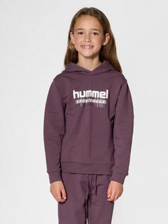 Rückansicht von hummel hmlTUKAS HOODIE Hoodie Kinder HUCKLEBERRY