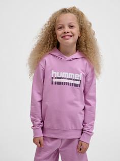 Rückansicht von hummel hmlTUKAS HOODIE Hoodie Kinder SMOKY GRAPE