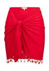 Moda Minx Droplet Swim Minirock - Red