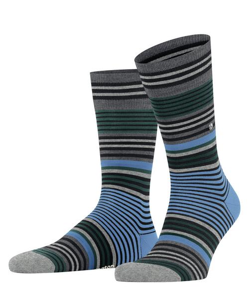 Burlington Stripe SO Socken Herren