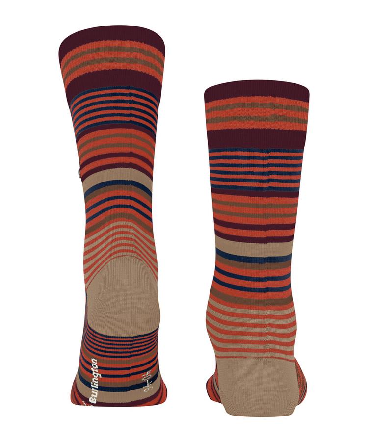 Burlington Burlington Stripe SO Socken Herren - sunset (8038) - 0 | SportScheck