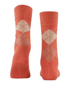 Rückansicht von Burlington Freizeitsocken Damen peony (8042)
