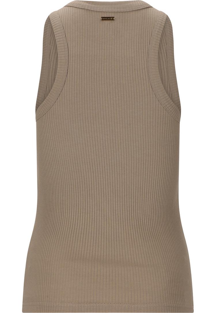 Athlecia Athlecia Lankae Tanktop Damen - 1072 Vintage Khaki - 0 | SportScheck