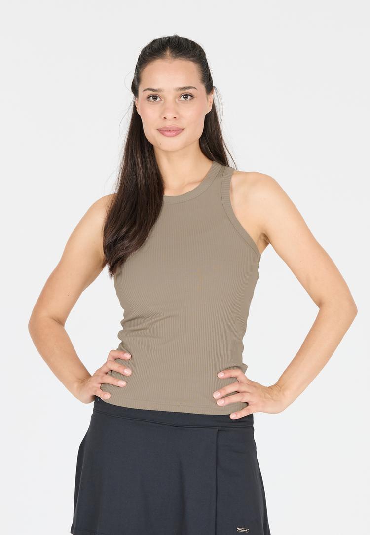 Athlecia Athlecia Lankae Tanktop Damen - 1072 Vintage Khaki - 2 | SportScheck