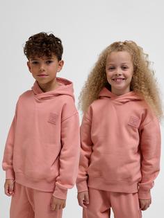 Rückansicht von hummel hmlCLEAN HOODIE Hoodie Kinder ROSE DAWN