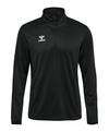 hummel Essential Half-Zip Sweatshirt Trainingsjacke Herren - schwarz