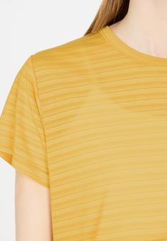 Rückansicht von Whistler Skylon Printshirt Damen 5261 Misted Yellow