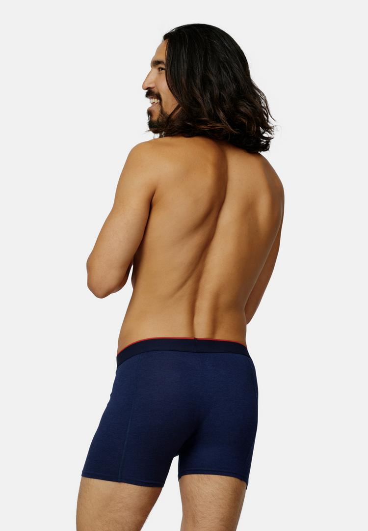 DANISH ENDURANCE DANISH ENDURANCE Bamboo Trunks Unterhose Herren - navy_black_red_red - 2 | SportScheck