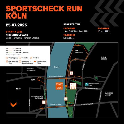 Rückansicht von SportScheck RUN Laufevent