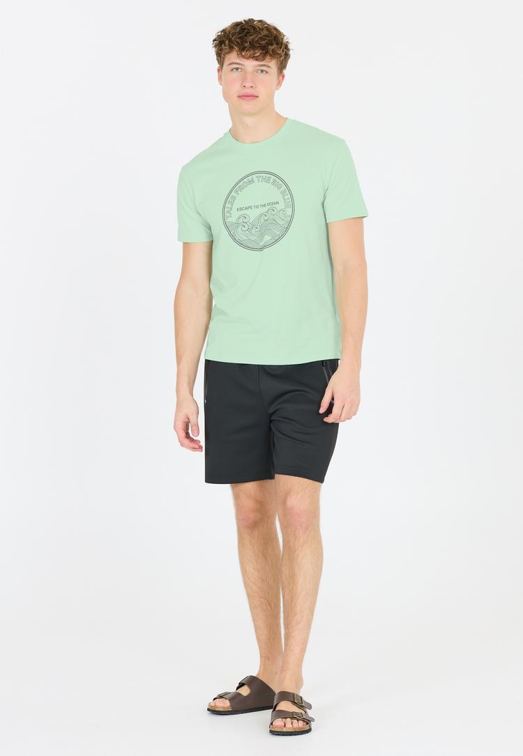 Cruz Cruz Zamon Kurzarmbluse - 2156 Brook Green - 0 | SportScheck