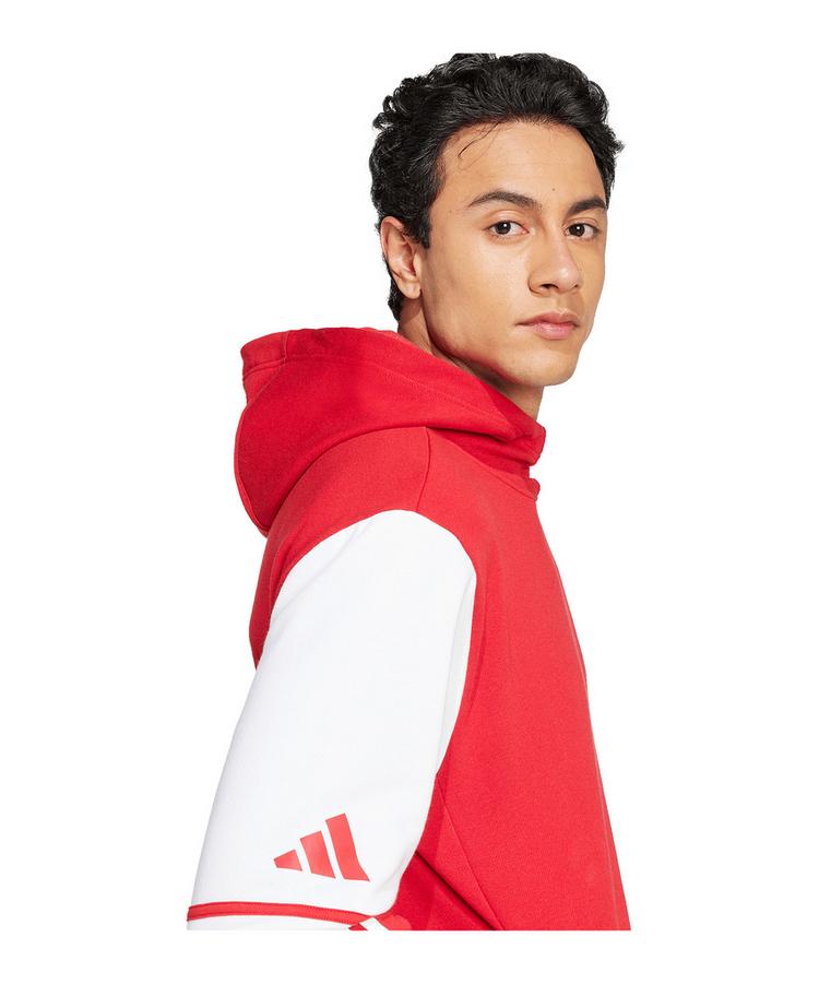 adidas adidas Squadra 25 Hoody Funktionssweatshirt Herren - rotweiss - 2 | SportScheck