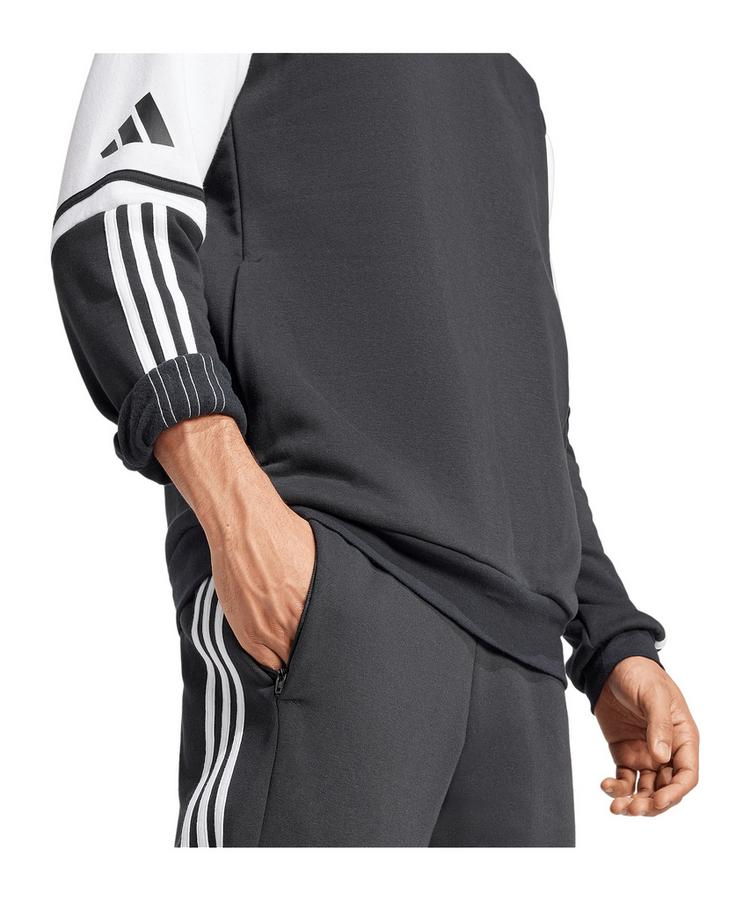 adidas adidas Squadra 25 Hoody Funktionssweatshirt Herren - schwarzweiss - 1 | SportScheck