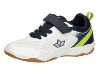 LICO Sportschuh Hallenschuhe Jungen - weiss/marine/lemon