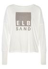 ELBSAND Langarmshirt Langarmshirt Damen - wei&szlig;