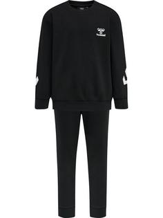 hummel hmlVENTI TRACKSUIT Trainingsanzug Kinder BLACK