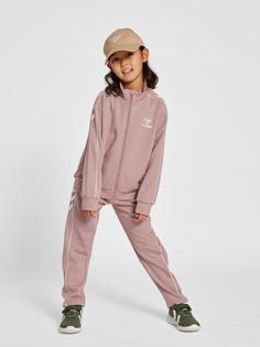 Rückansicht von hummel hmlTRACK TRACKSUIT Trainingsanzug Kinder WOODROSE