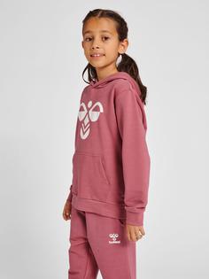 Rückansicht von hummel hmlCUATRO HOODIE Hoodie Kinder DECO ROSE