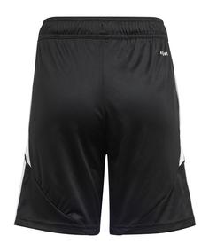 Rückansicht von adidas Tiro 24 Short Kids Fußballshorts Kinder schwarzweiss