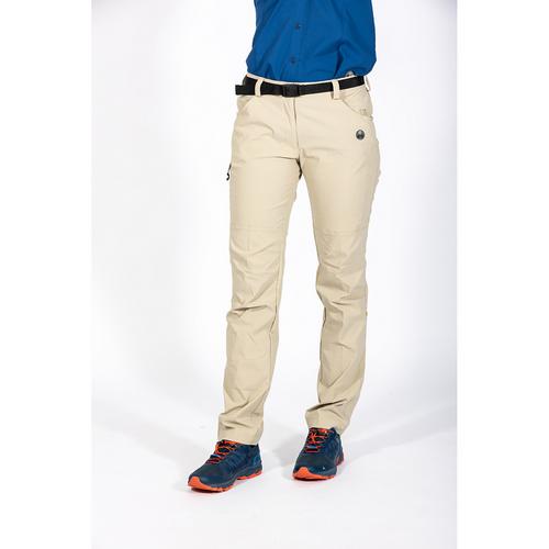 Rückansicht von Maul Sport Trekkinghose Damen Beige8021