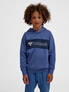 Rückansicht von hummel hmlATLAS HOODIE Hoodie Kinder TRUE NAVY