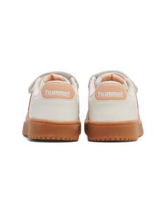 Rückansicht von hummel DERBY COURT JR Sneaker Kinder MARSHMALLOW