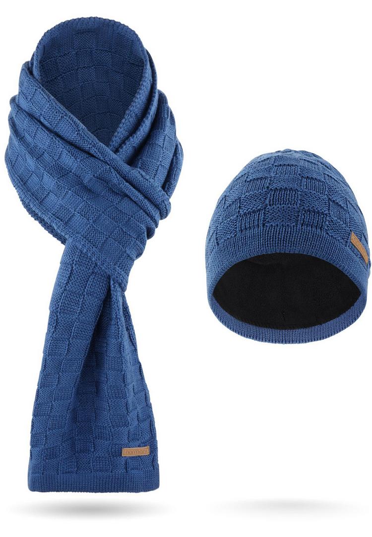 normani normani Yuma Set M&uuml;tze, Schal und Handschuhe - Marine - 0 | SportScheck
