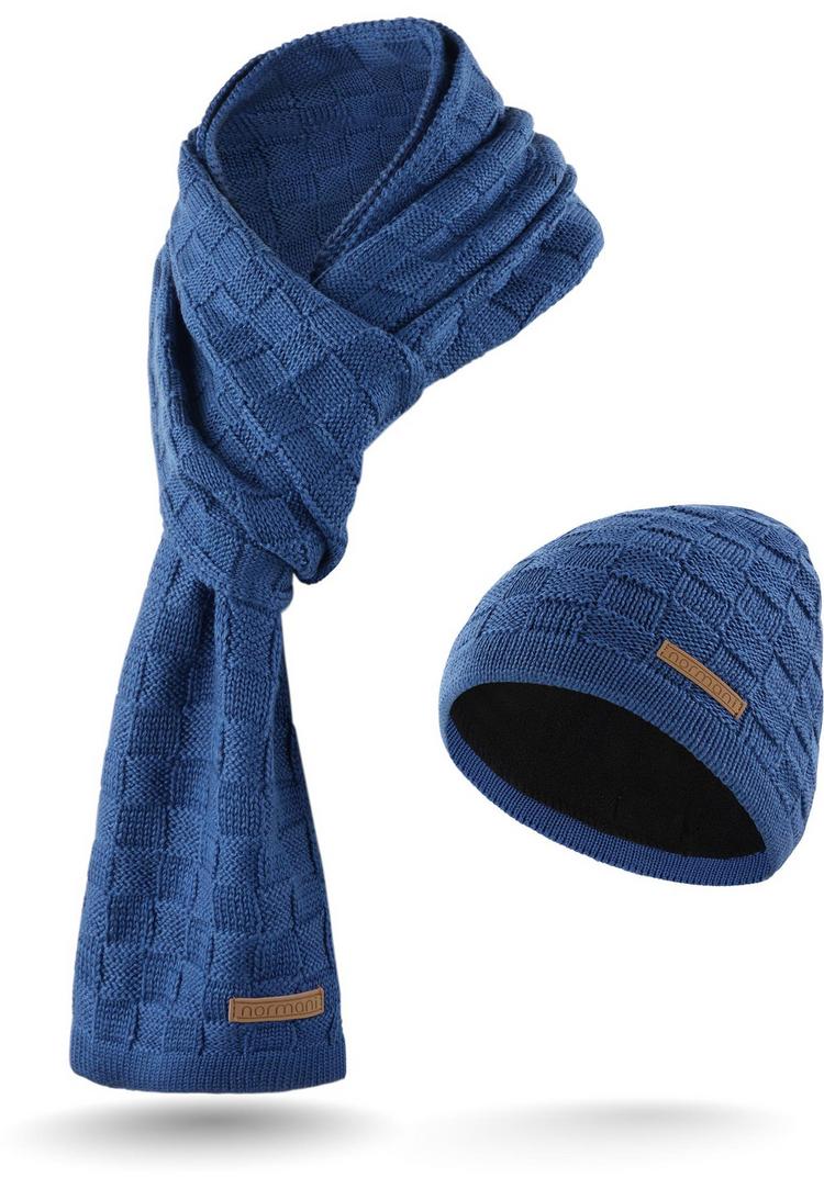 normani normani Yuma Set M&uuml;tze, Schal und Handschuhe - Marine - 1 | SportScheck