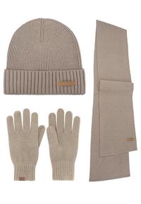 normani Yuma Set M&uuml;tze, Schal und Handschuhe - Beige