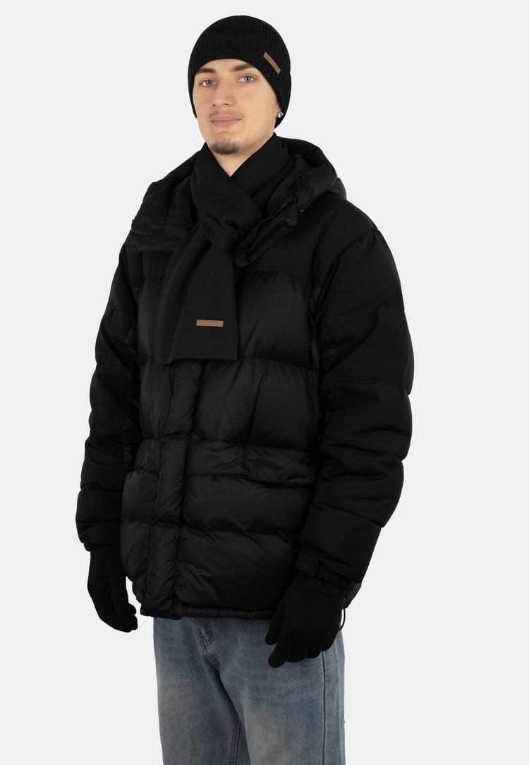 normani normani Yuma Set M&uuml;tze, Schal und Handschuhe - Schwarz - 1 | SportScheck