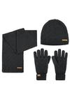 normani Yuma Set M&uuml;tze, Schal und Handschuhe - Anthrazit