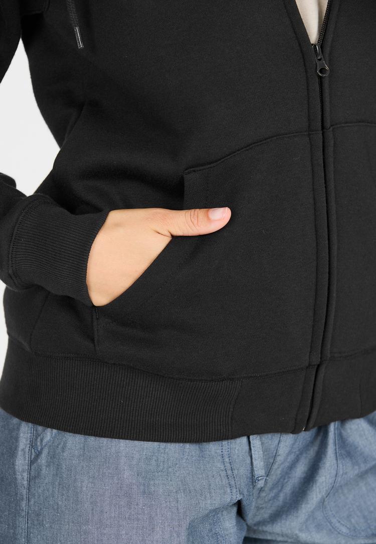 Cruz Cruz Oklahoma Sweatjacke Damen - 1001 Black - 1 | SportScheck