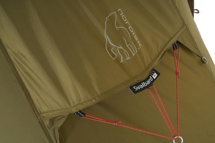 Nordisk Nordisk SVALBARD 1 PU Tunnelzelt - Dark Olive - 2 | SportScheck
