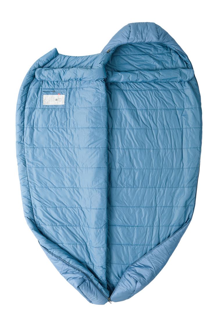 Nordisk Nordisk Bjarni  &plusmn;0&deg;wide Kunstfaserschlafsack - Aegan Blue - 0 | SportScheck