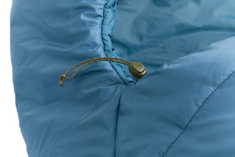 Nordisk Nordisk Bjarni  &plusmn;0&deg;wide Kunstfaserschlafsack - Aegan Blue - 5 | SportScheck
