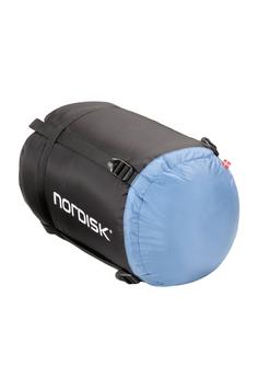 Rückansicht von Nordisk Bjarni  ±0°wide Kunstfaserschlafsack Aegan Blue