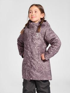 Rückansicht von hummel hmlALMA TEX COAT Trainingsjacke Kinder QUAIL