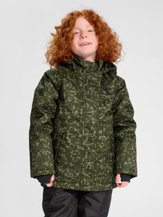 Rückansicht von hummel hmlURBAN TEX JACKET Trainingsjacke Kinder OLIVE NIGHT