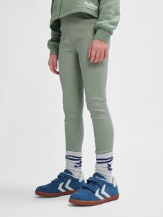 Rückansicht von hummel hmlRIB TIGHTS Tights Kinder LILY PAD