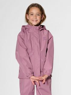 Rückansicht von hummel hmlNESSIE RAINSUIT Regenanzug Kinder DUSKY ORCHID