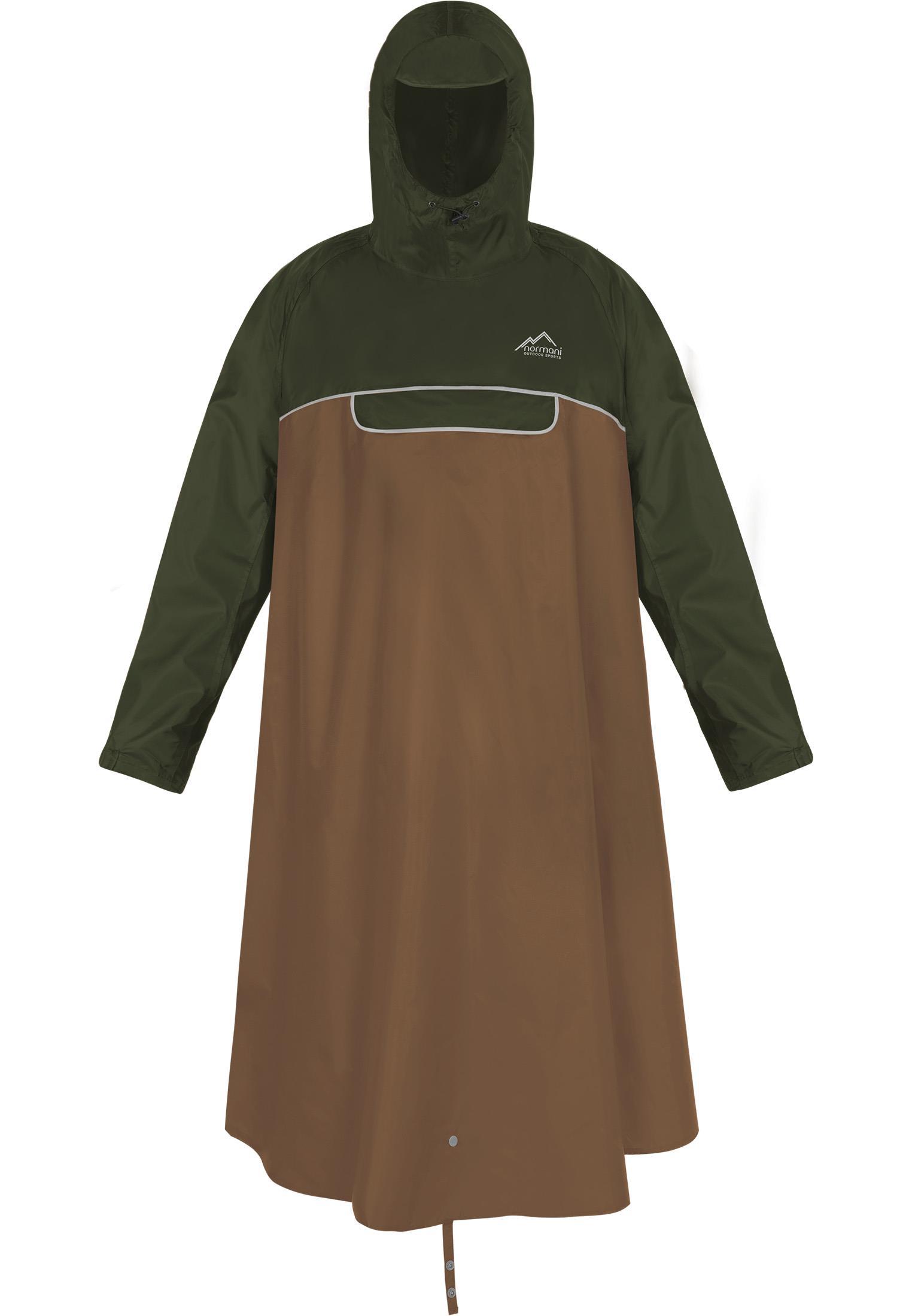 normani Outdoor Sports Quibd&oacute; Outdoorjacke - Oliv/Braun