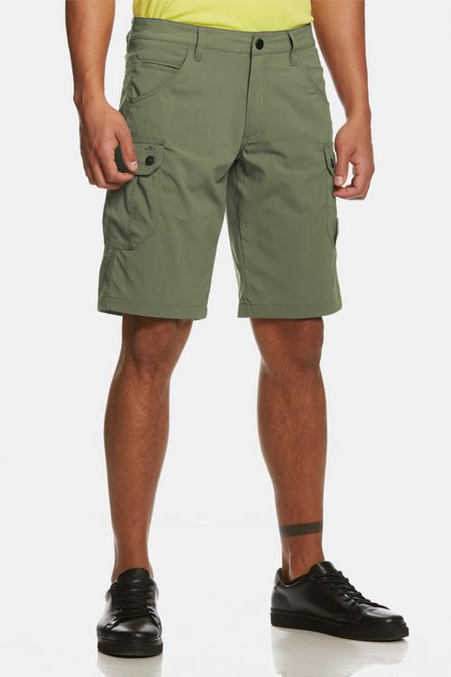 Rückansicht von Jeff Green Stan Funktionsshorts Herren Deep Lichien Green