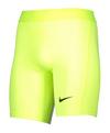 Nike Underwear Shorts Funktionsunterhose Herren - gelb