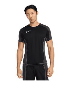 Nike Strike Plus Trainingshirt Funktionsshirt Herren schwarzgrau