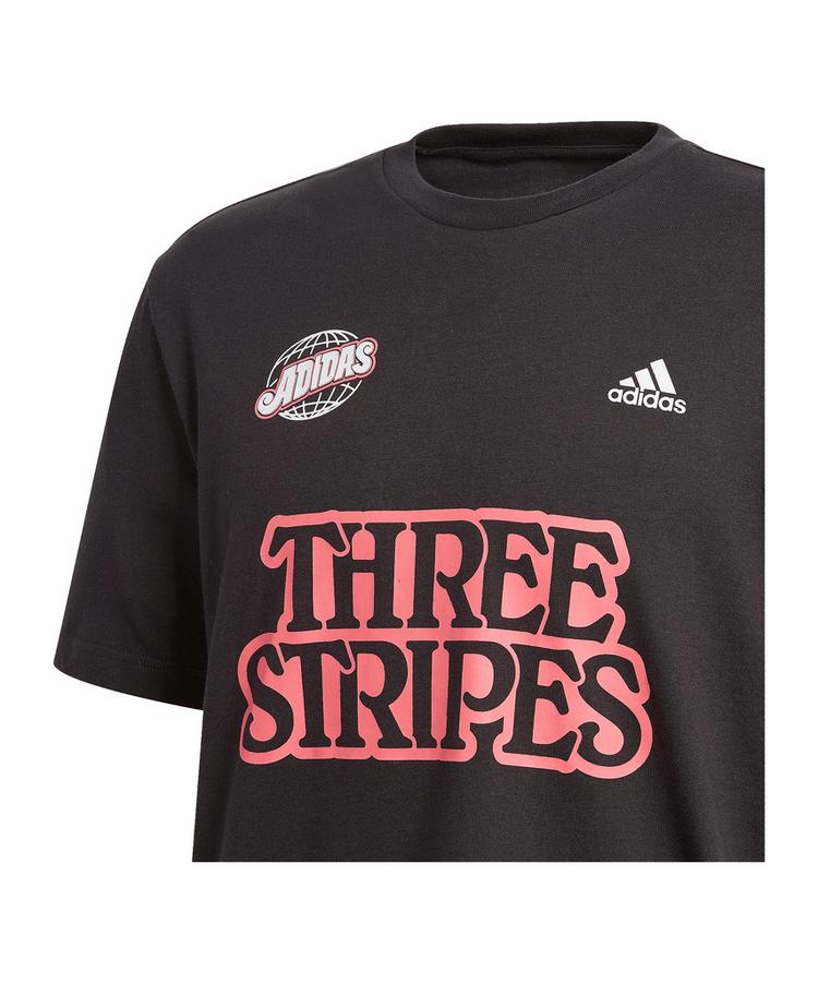 adidas adidas Athletics Lucky 8 Graphic T-Shirt Funktionsshirt Herren - schwarz - 1 | SportScheck