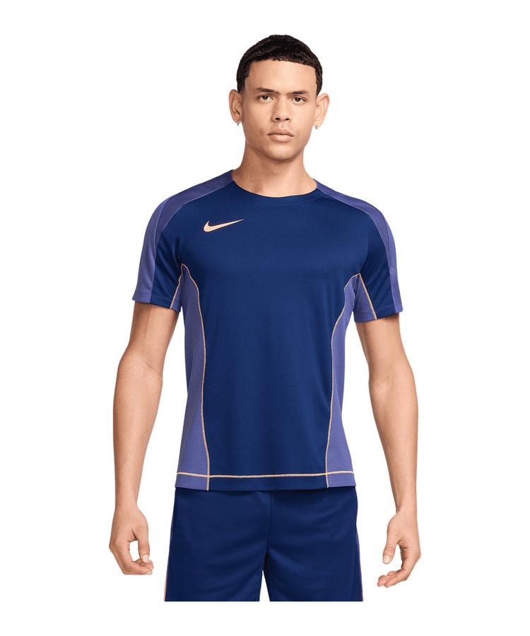 Nike Nike Strike Plus Trainingshirt Funktionsshirt Herren - blaulila - 0 | SportScheck