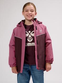 Rückansicht von hummel hmlJOSSE TEX JACKET Trainingsjacke Kinder TULIPWOOD/TULIPWOOD