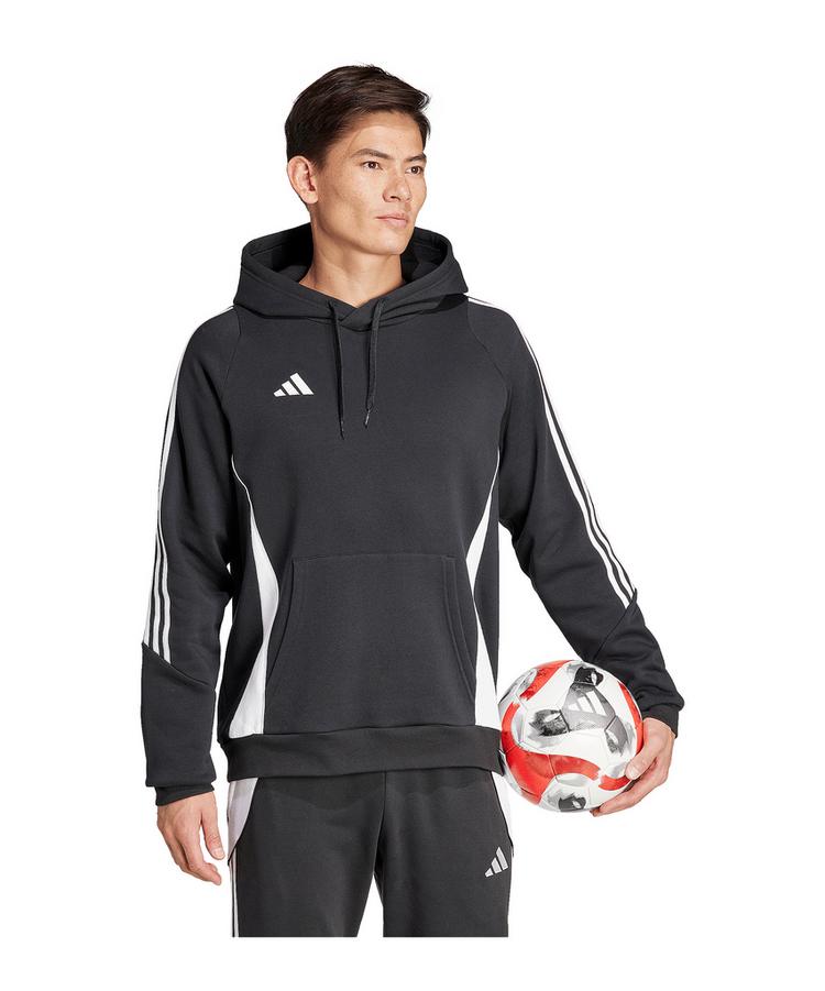 adidas adidas Tiro 24 Hoody Funktionssweatshirt Herren - schwarzweiss - 3 | SportScheck