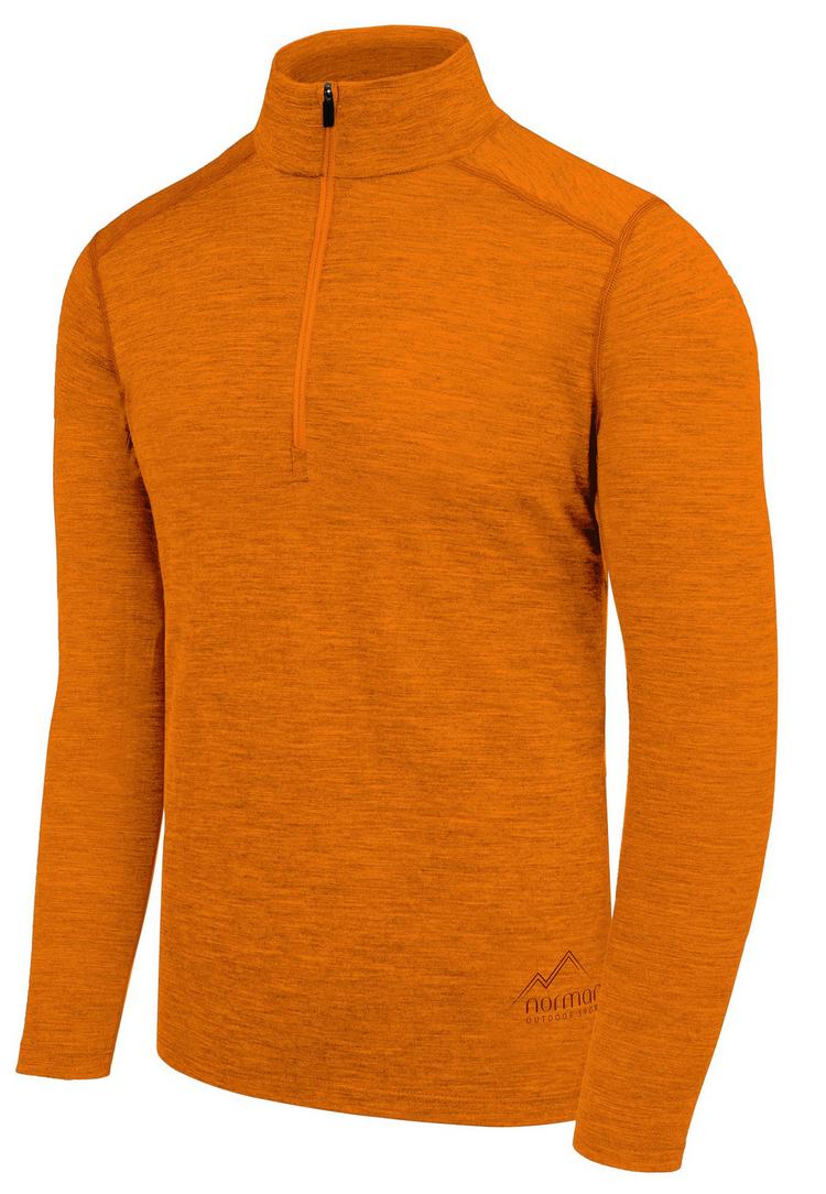 normani Outdoor Sports normani Outdoor Sports Canberra Funktionsshirt Herren - Orange - 1 | SportScheck