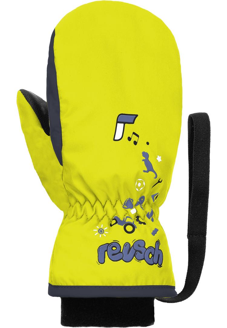 Reusch Reusch Kids Mitten Handschuh Kinder - 2305  safety yell / dress blue - 0 | SportScheck